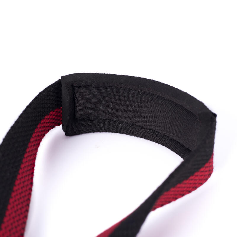 Straps/Correas de Halterofilia Rojas y Negras