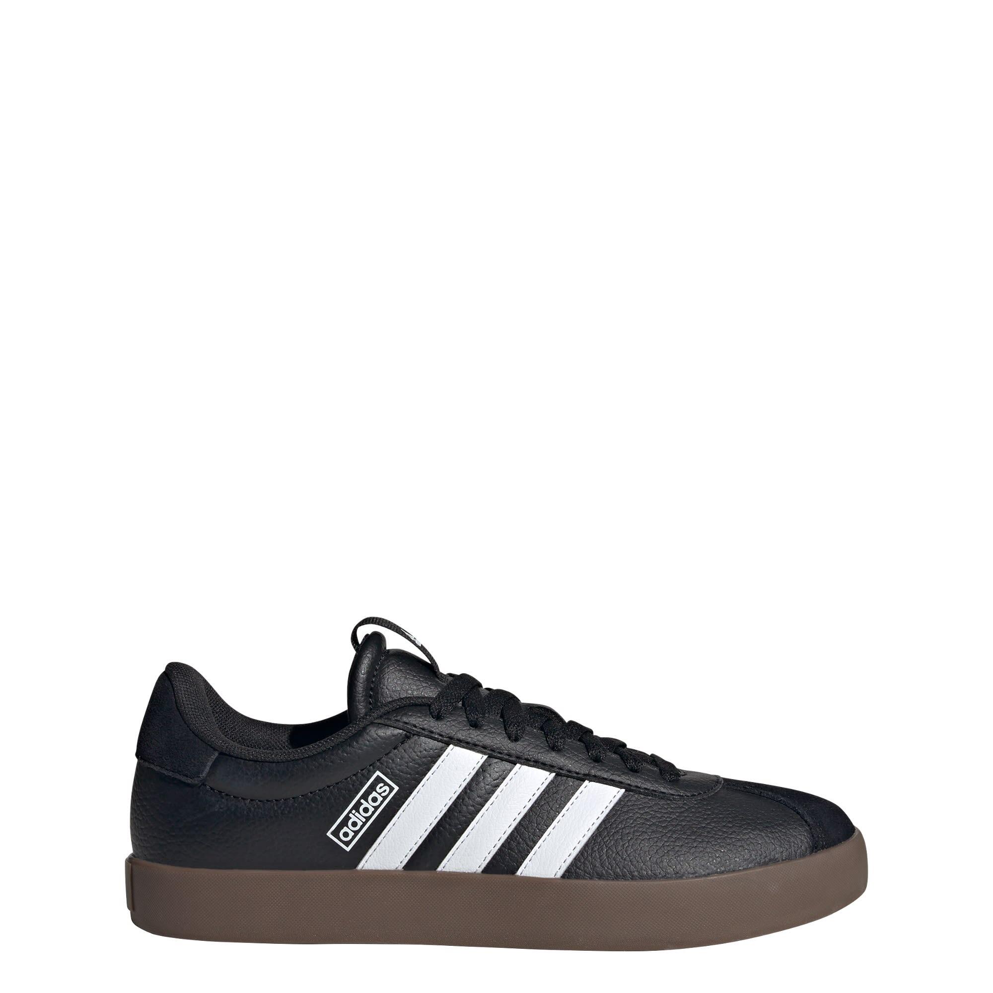 Adidas - Chaussure Vl Court 3.0 - Chaussures De Sport - Blanc|marron|noir - 40 - Decathlon