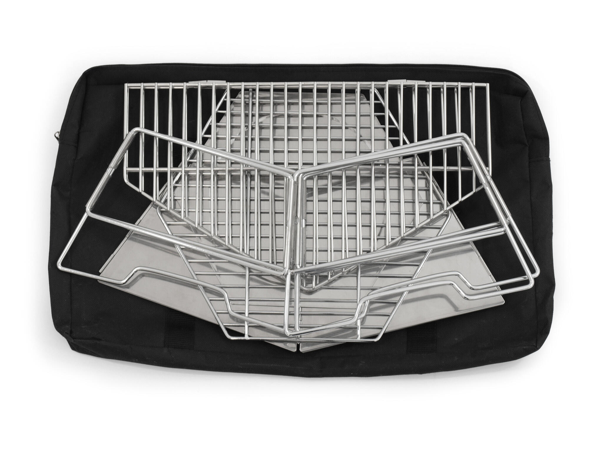 Origin Outdoors Hexagon - Grill und Feuerschale aus Edelstahl 3/6