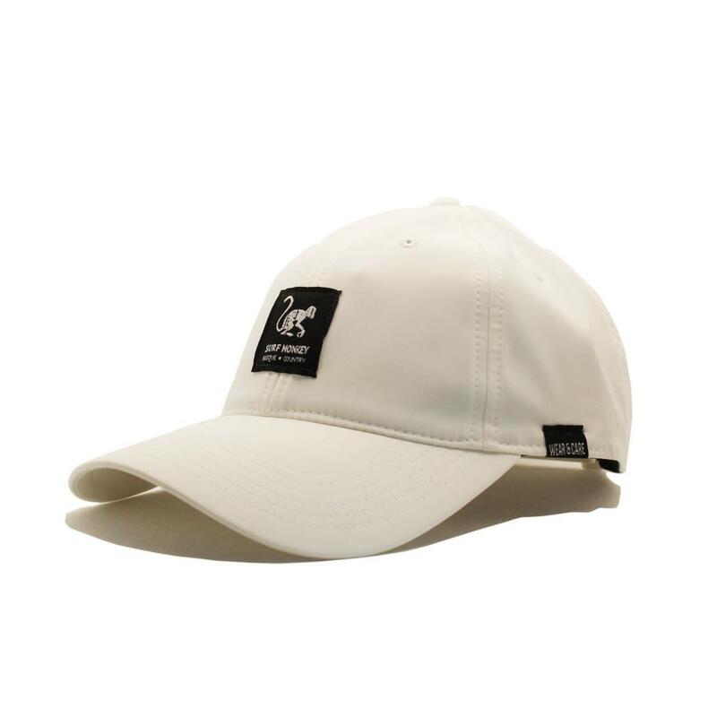 Gorra Deportiva - reciclada - Water-Resistant - UPF50  (Talla única, Blanco)