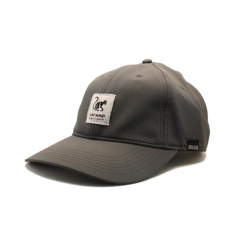 Gorra Deportiva - reciclada - Water-Resistant - UPF50  (Talla única, Gris)