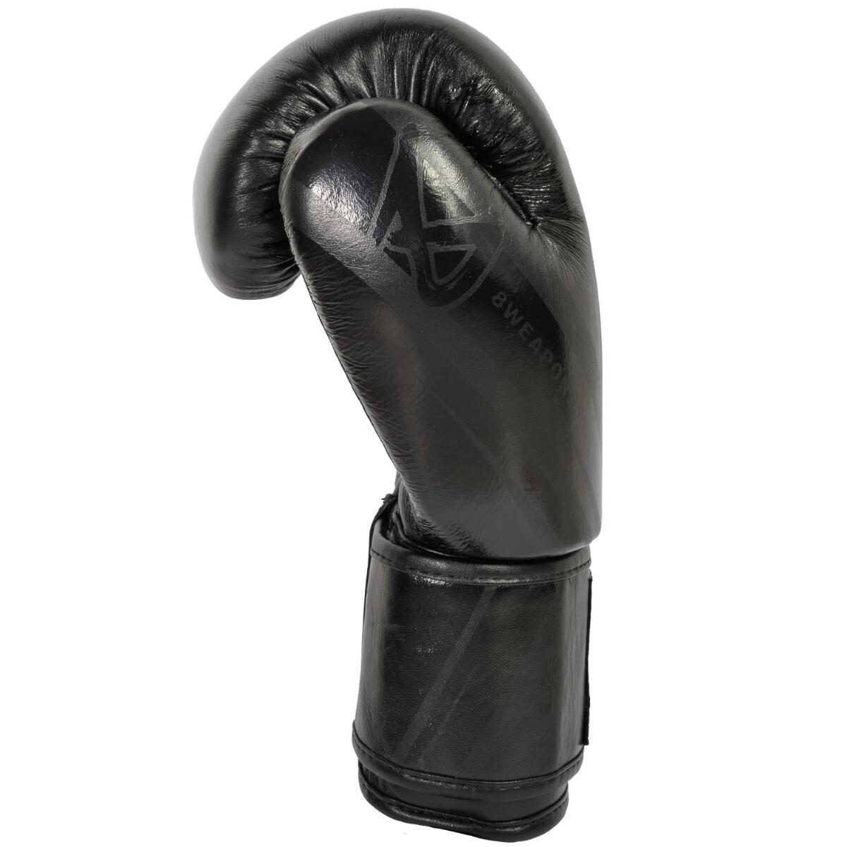 Boxing Gloves 8 WEAPONS – Black Matt – 12 Oz – Shift 5/7
