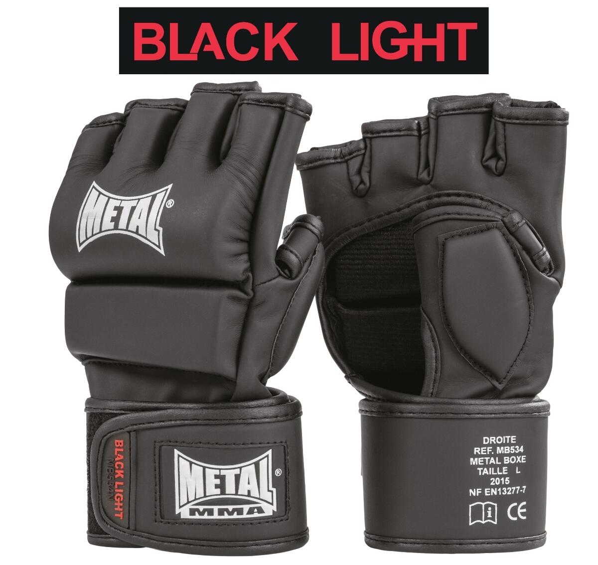 Gant Mma Noir Black Light Ts 2/7