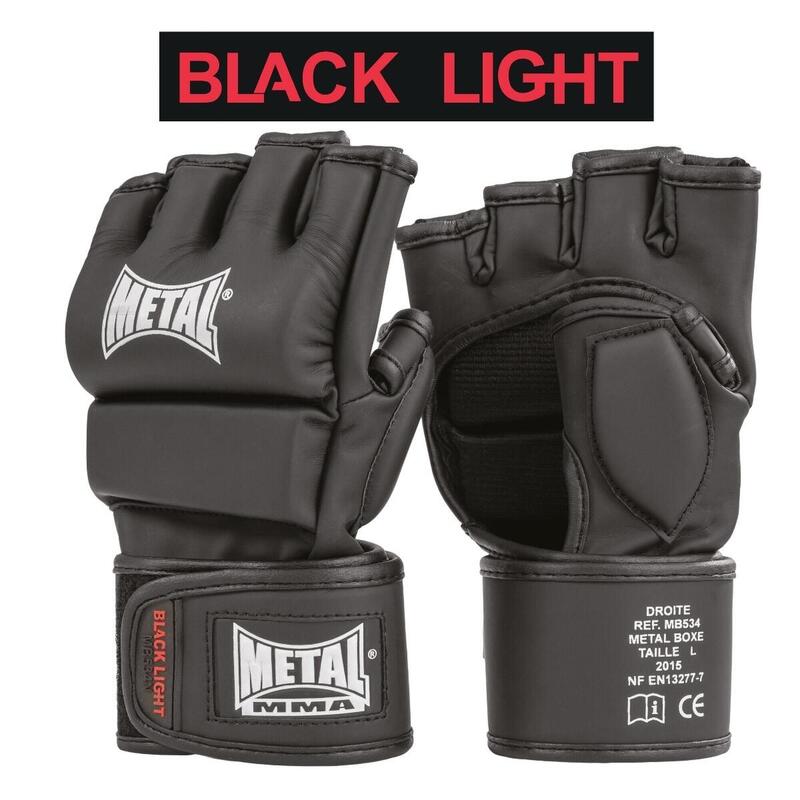 Mitones de Combate Libre Black Light METAL BOXE