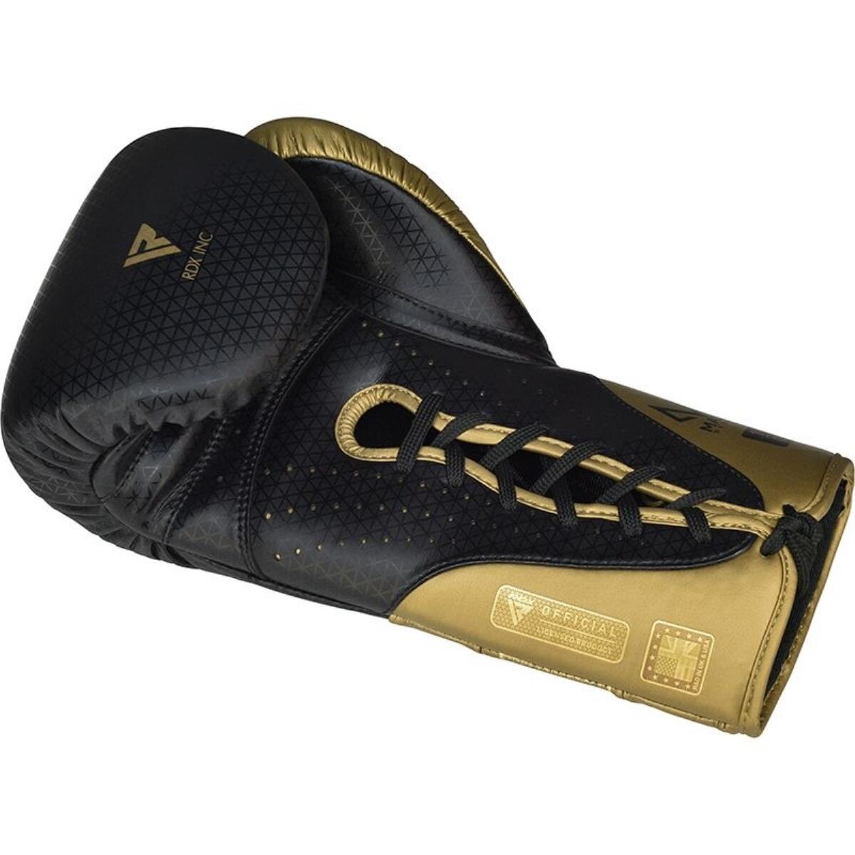 Guantoni Boxe RDX Mark Pro Sparring Tri Lira 1 Oro-16OZ 6/7