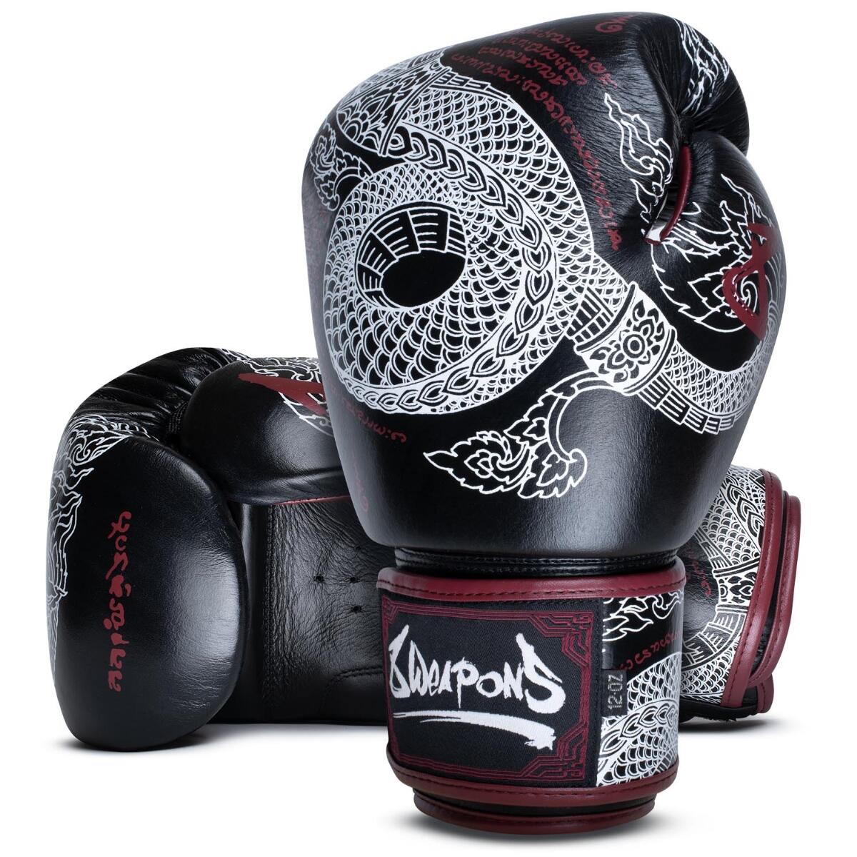 Boxhandschuhe 8 WEAPONS – 10 Oz – Sak Yant Naga 2/6