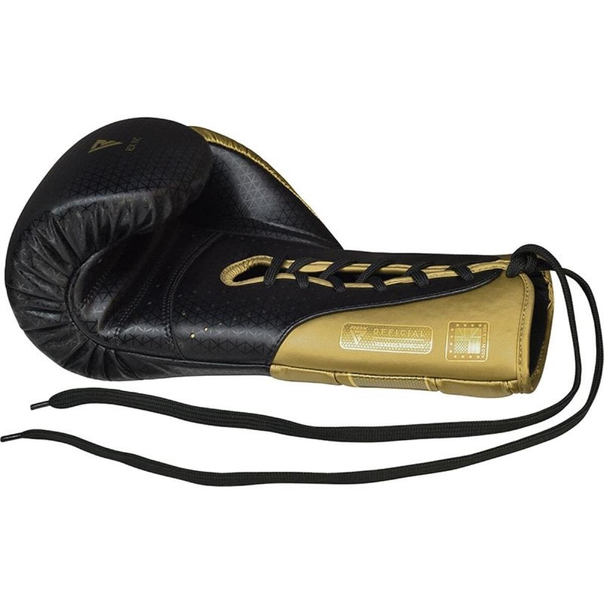Guantoni Boxe RDX Mark Pro Sparring Tri Lira 1 Oro-16OZ 7/7