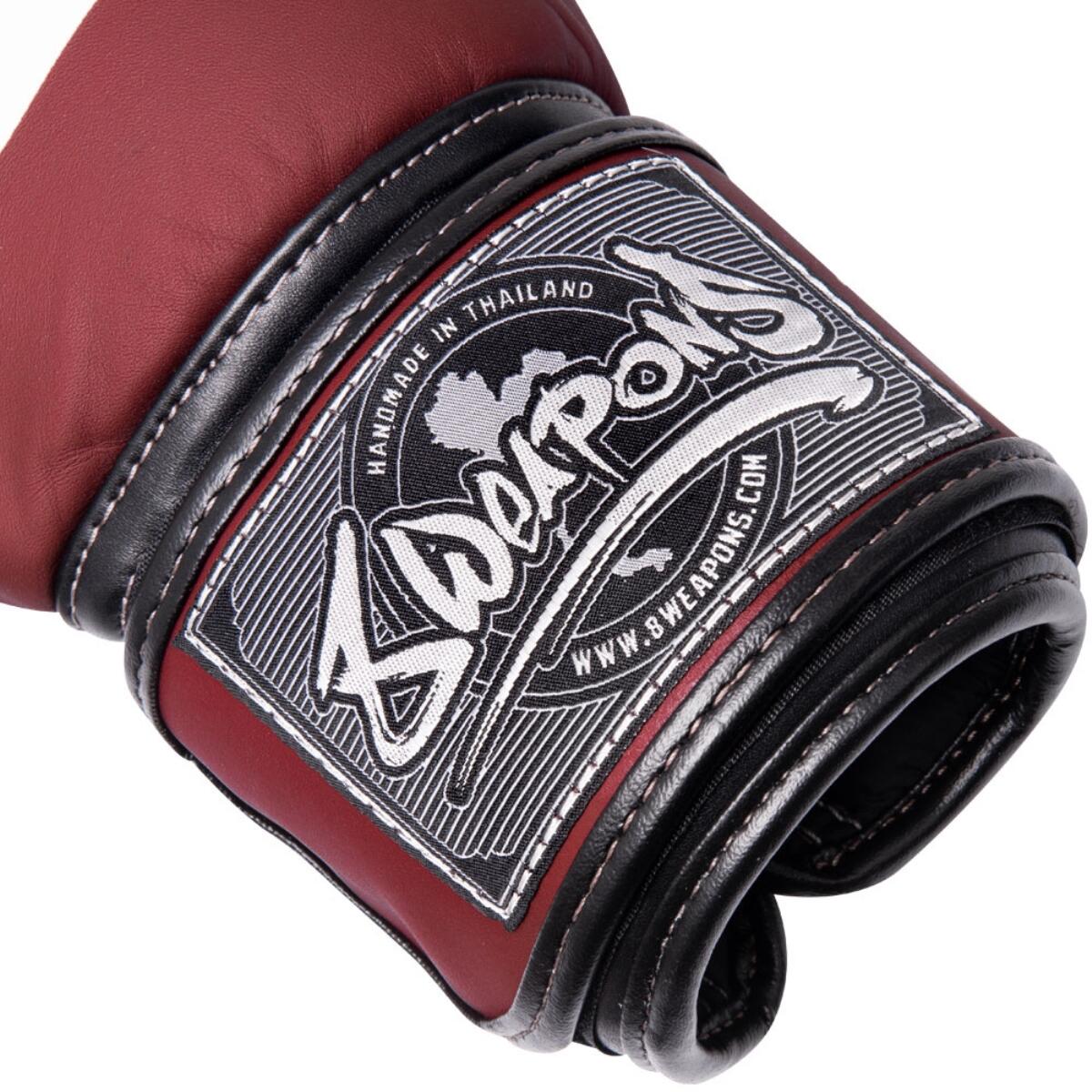 Gants de boxe 8 WEAPONS – Rouge – 10 Oz – BIG 8 Premium 5/5
