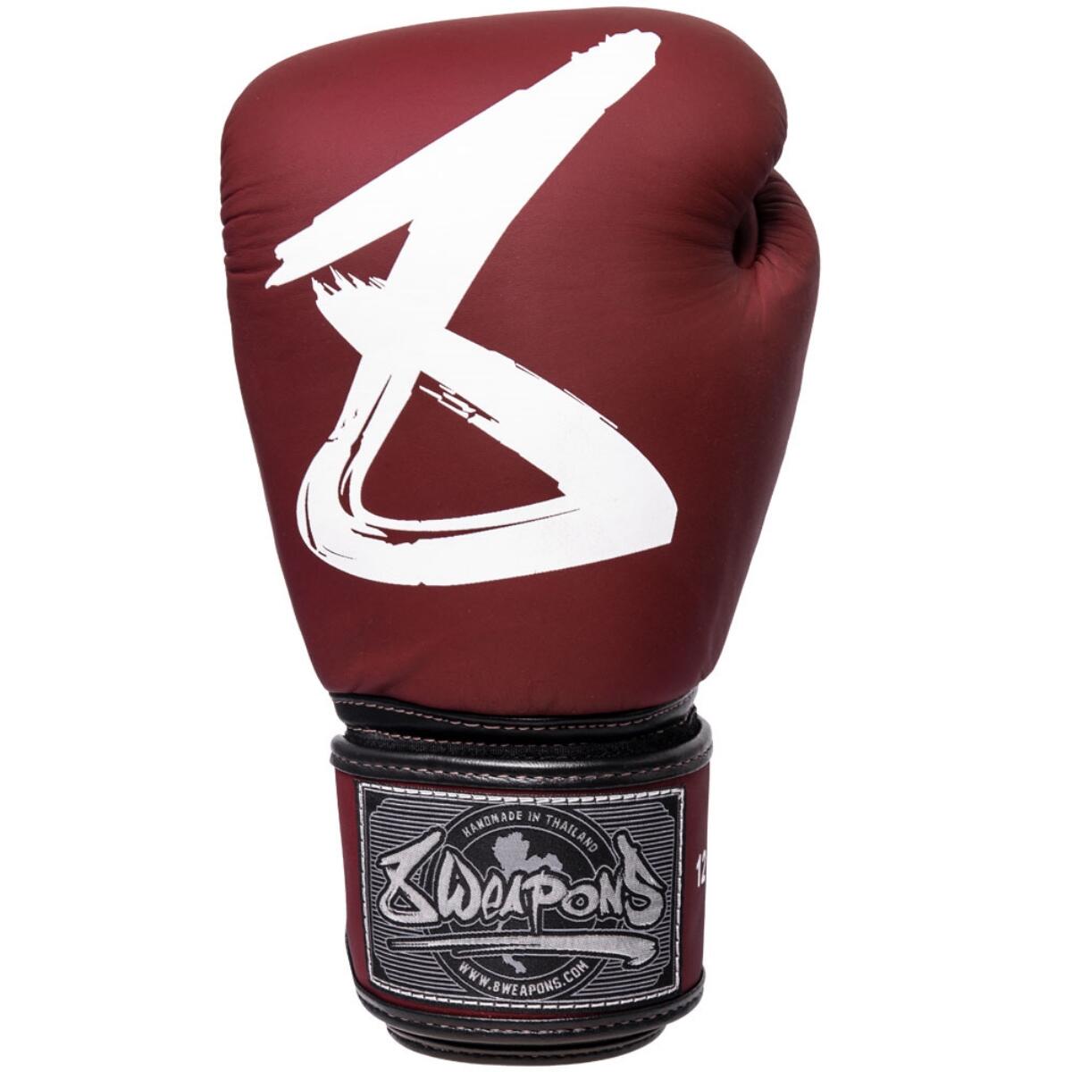 Gants de boxe 8 WEAPONS – Rouge – 10 Oz – BIG 8 Premium 2/5