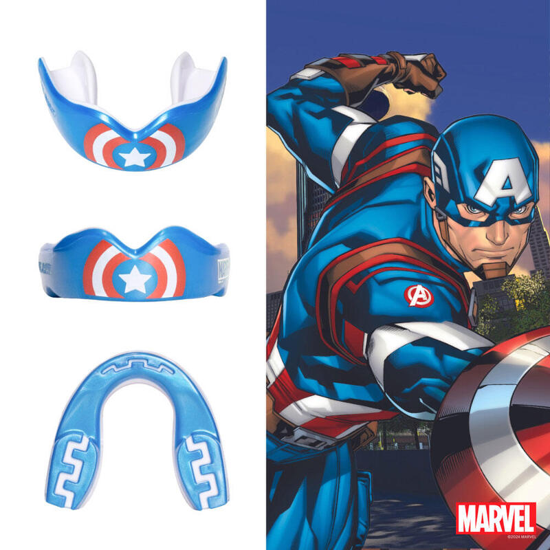 Marvel Captain America Paradenti Sportivo