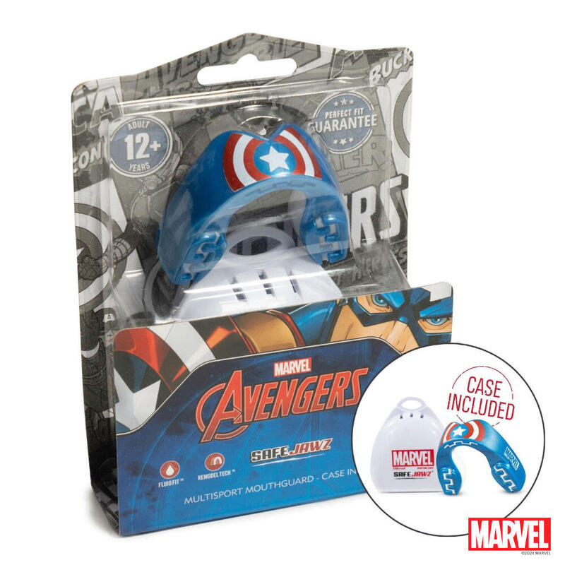 Protège Dents Marvel Pour Enfant Safejawz Captain America