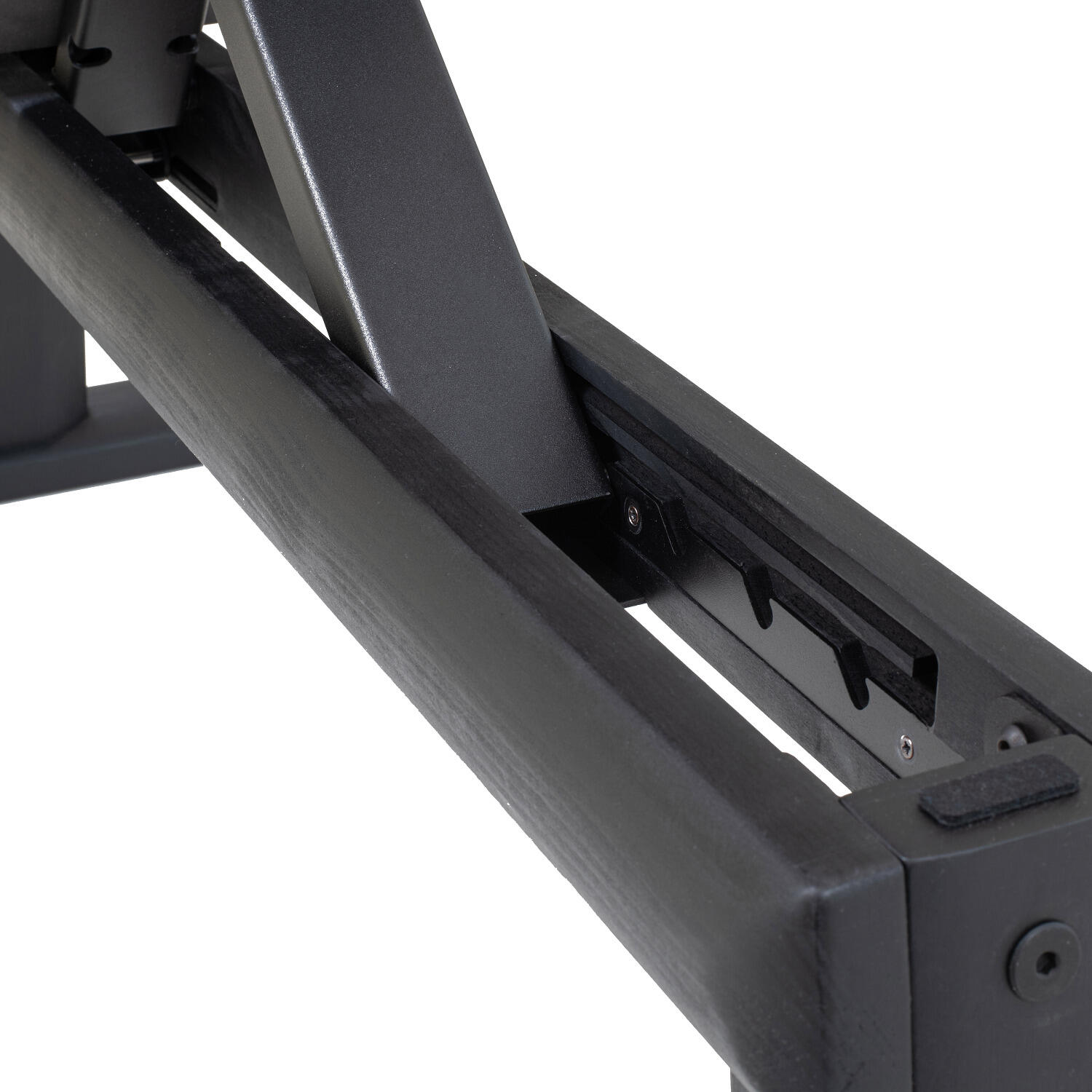 Halterbank - Krachttraining - NOHRD WeightBench - Verstelbaar - Shadow kunstleer 2/10