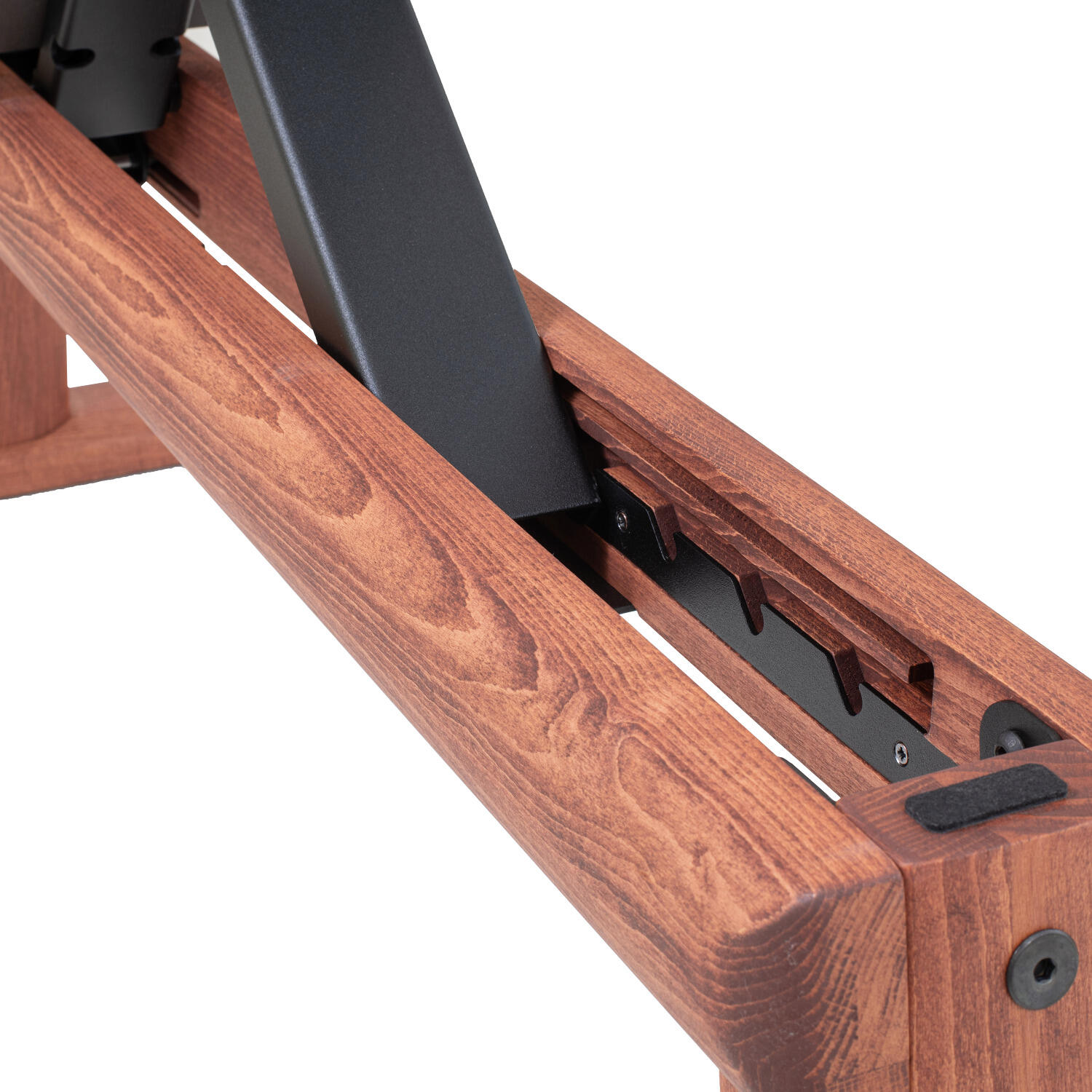 Halterbank - NOHRD WeightBench Clubsport - Echt leer - Zwart 2/4