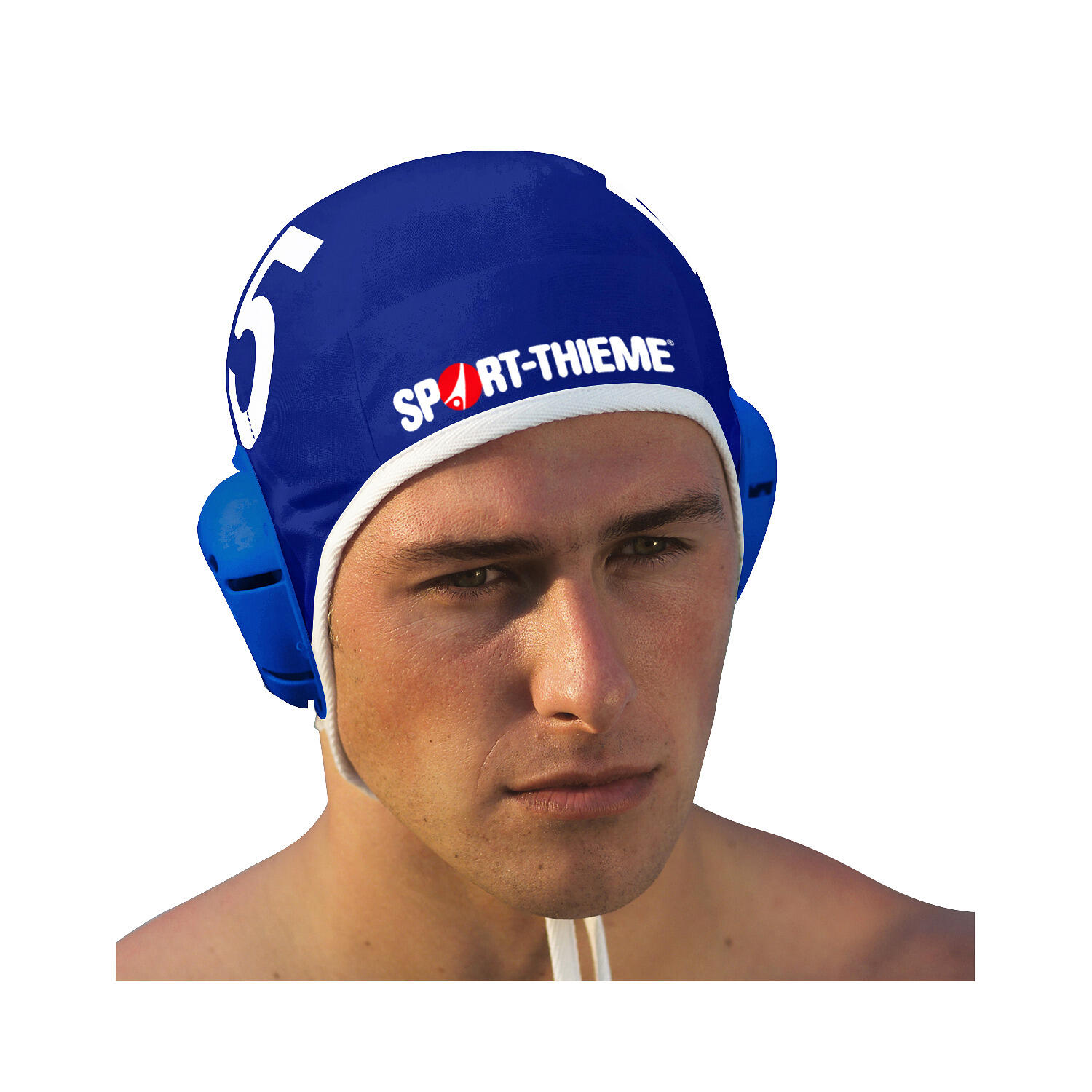 Sport-Thieme Set di cappelli da pallanuoto Innovator, blu