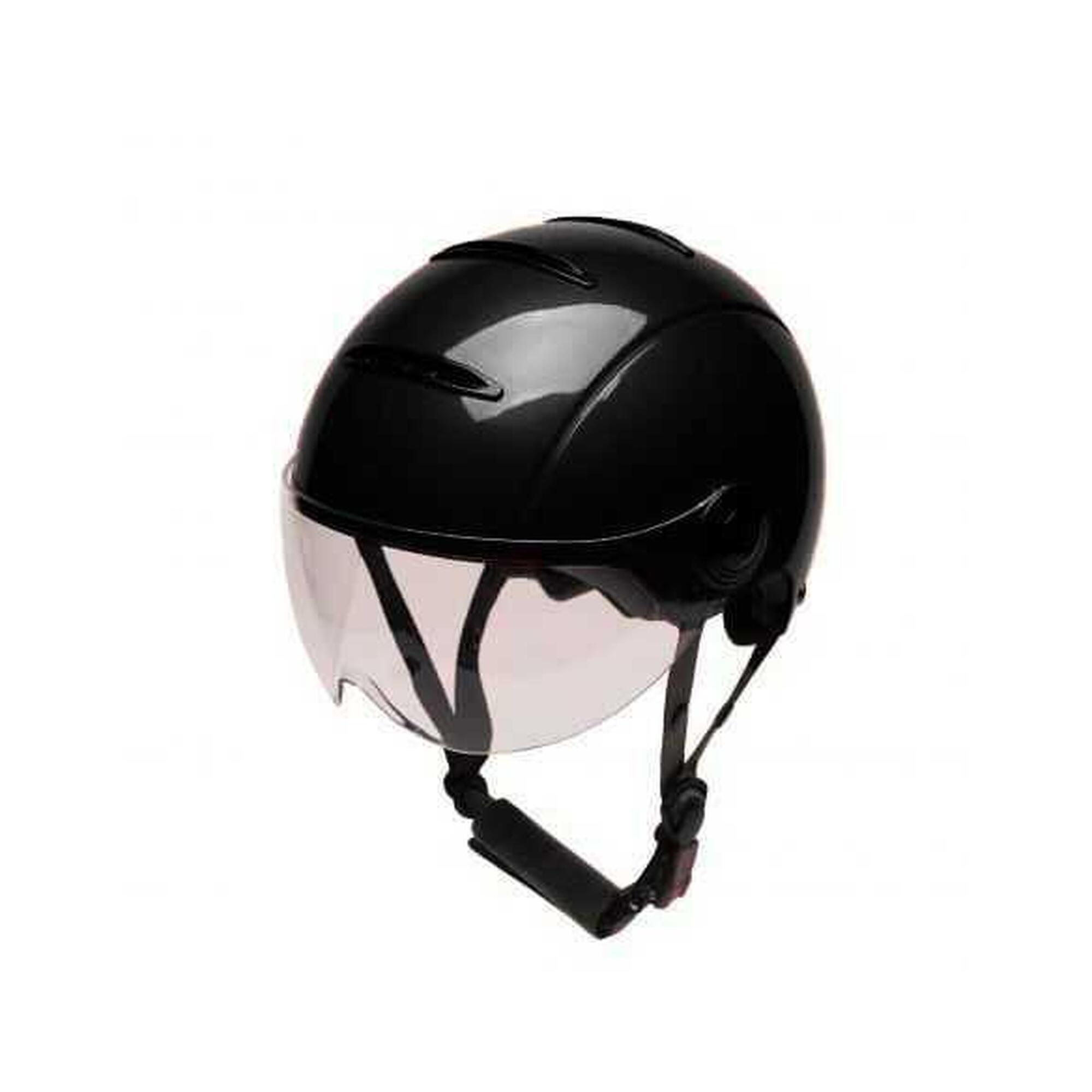 Casque jet ajustable Tandem Light Black