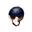 Casque jet vintage ajustable Tandem Blue Matt