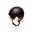 Casque jet vintage ajustable Tandem Black Matt