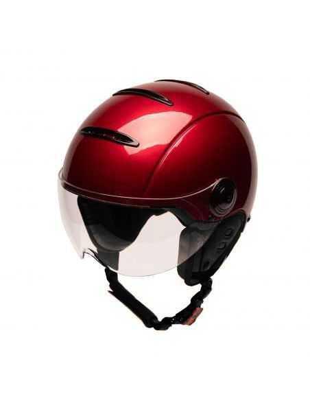 Capacete ajustável em jato tandem light cherry