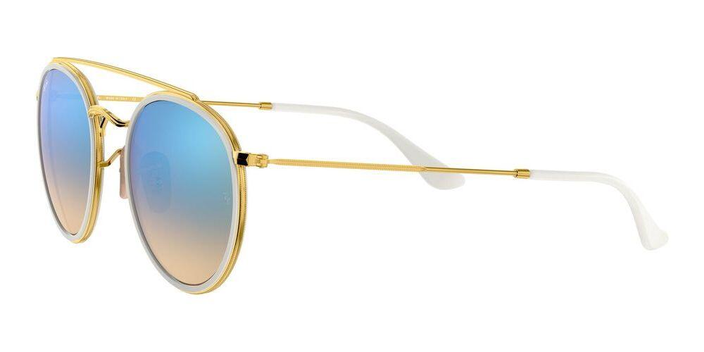Occhiali da Sole Ray-Ban DOUBLE BRIDGE RB 3647N unisex Taglia 51/22/145 3/4