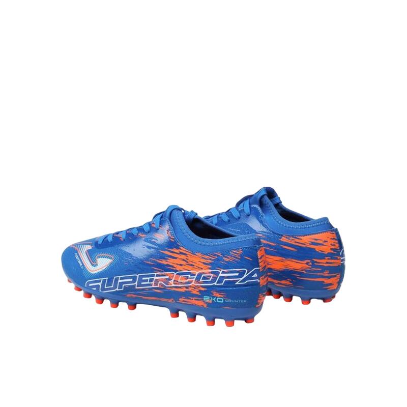 Ghete fotbal Joma Supercopa 2304, teren artificial, AG, Albastru, 43