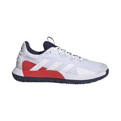 Chaussures de tennis Hommes Adidas Solematch Control Blanc