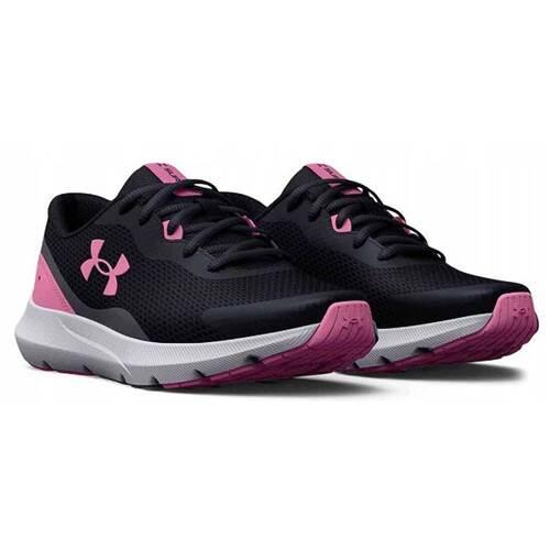 Chaussures de course Filles Under Armour Ggs Surge 3 Noir