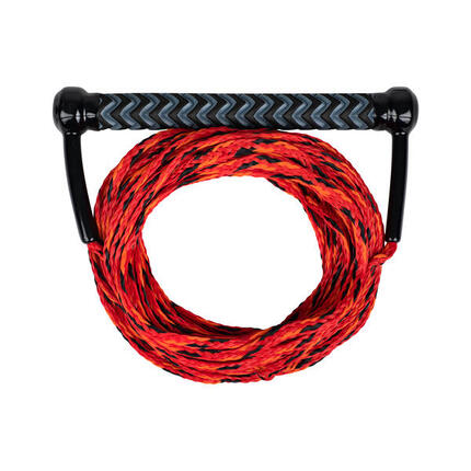 Leine Combo mit Hantel Wakeboard Wasserski Seil angenehmer Griff weiss