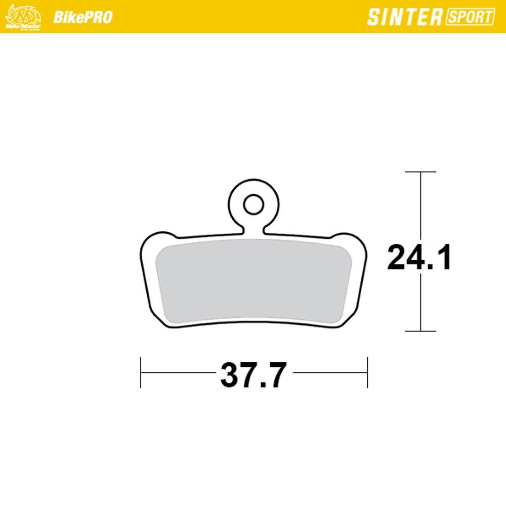 Pastiglie Freno Bici SinterSport ottime sul bagnato - Avid, Sram 4-piston 2/4