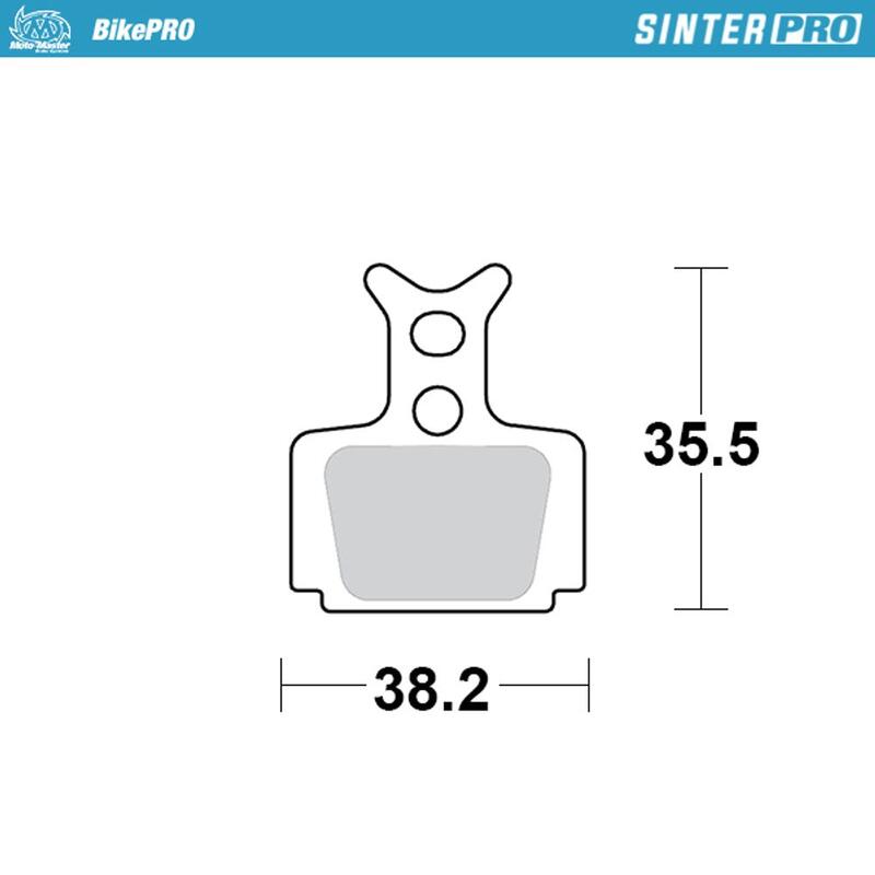 Pastillas de freno Bici sinterizadas SinterPro