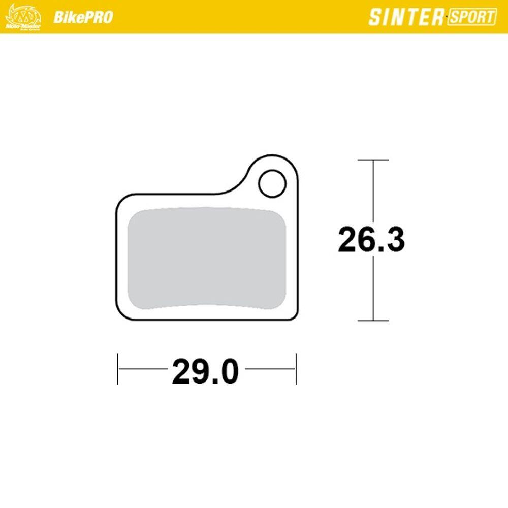 Pastillas de freno para bicicleta SinterSport, excelentes en mojado - Nexave 2/4