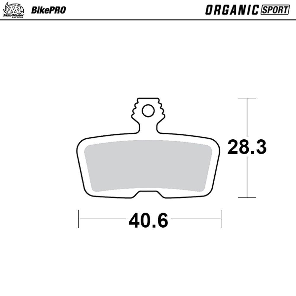 Pastillas de freno para bicicleta OrganicSport  - Sram Guide RE 2/4
