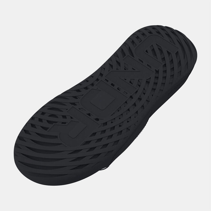 Șlapi Under Armour negri și albi UA Ignite Select