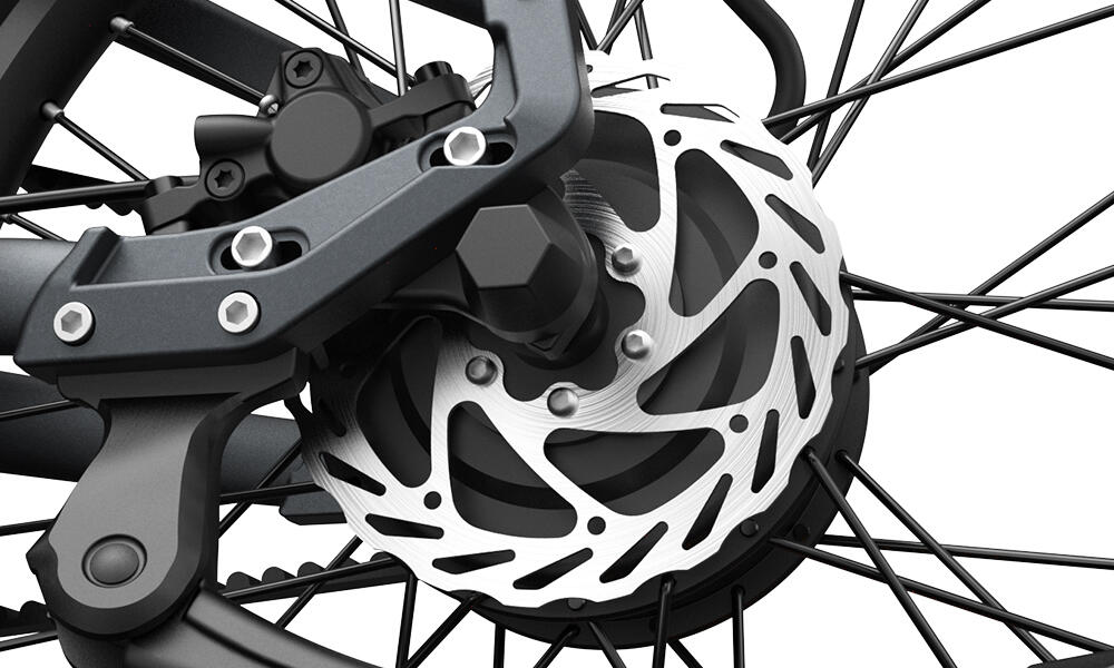 Bicicletta elettrica ADO Air 20S, e bike trasmissione a cinghia, smorzamento,W 3/9