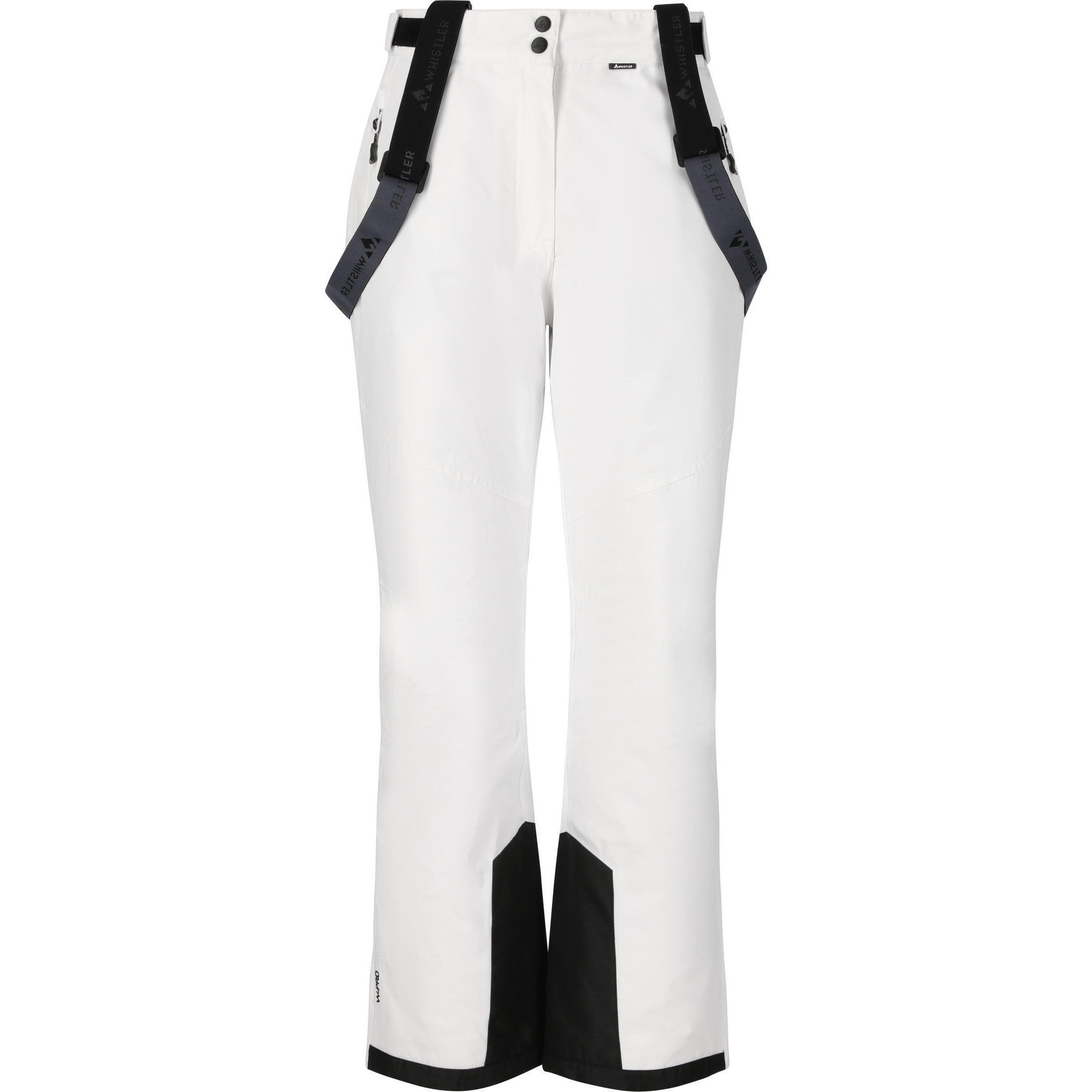 Whistler - Pantalon De Ski Femme Whistler Yarra W-pro 15000 - Pantalon De Ski - Blanc - 40 M - Decathlon