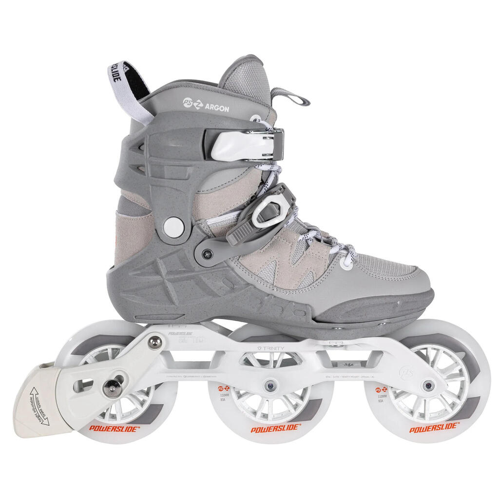 Freeskate in-line skating Powerslide Phuzion Argon Cement 110