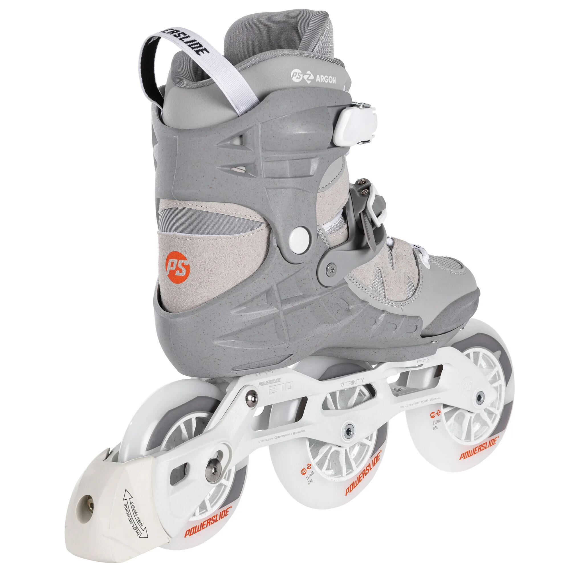 Powerslide Phuzion Argon Cement 110 freeskate rollerblades