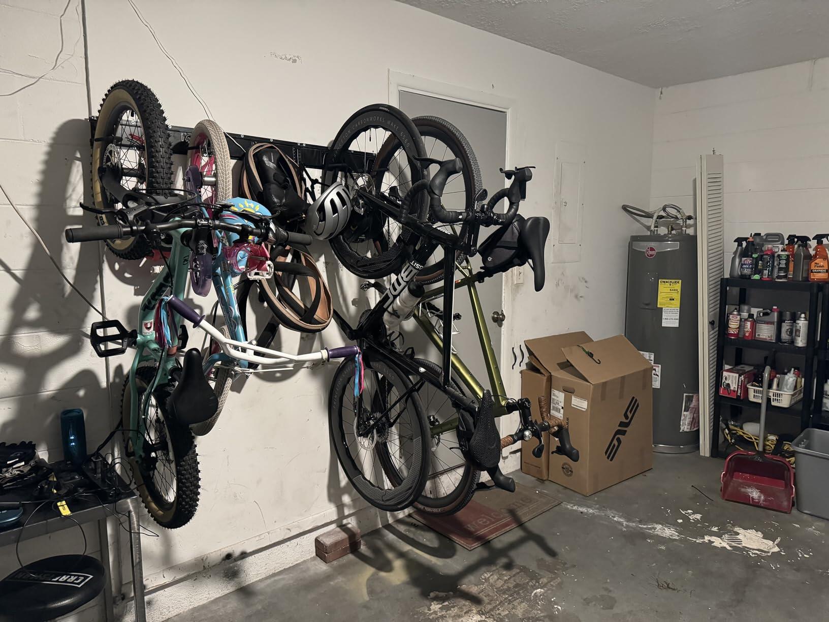 Bike Mounting System for 5 Bikes - Ideal for mountain bikes 5/8