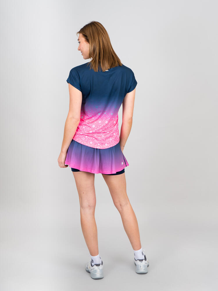 Camiseta Bidi Badu Colortwist Rosa Azul Oscuro Mujer 4/7