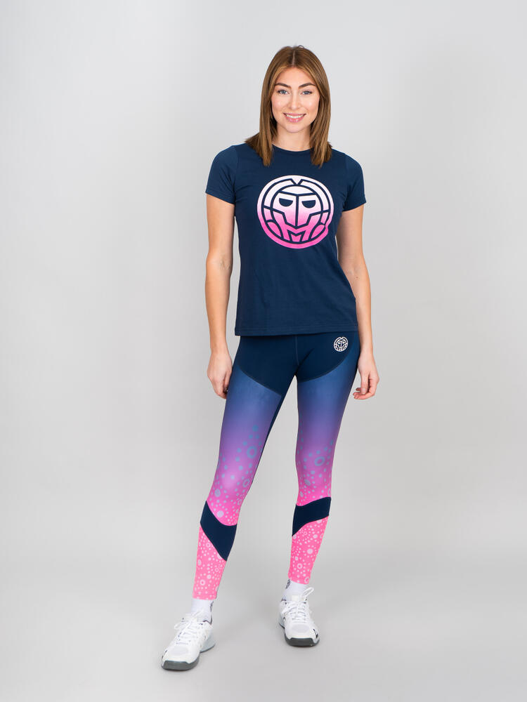 Camiseta Bidi Badu Colortwist Chill Tee Azul Oscuro -  - S 6/7
