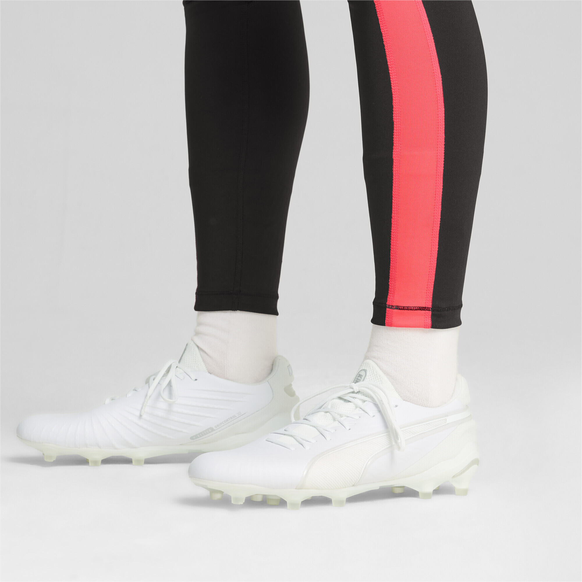 KING ULTIMATE FG/AG voetbalschoenen PUMA White Silver Metallic 4/7