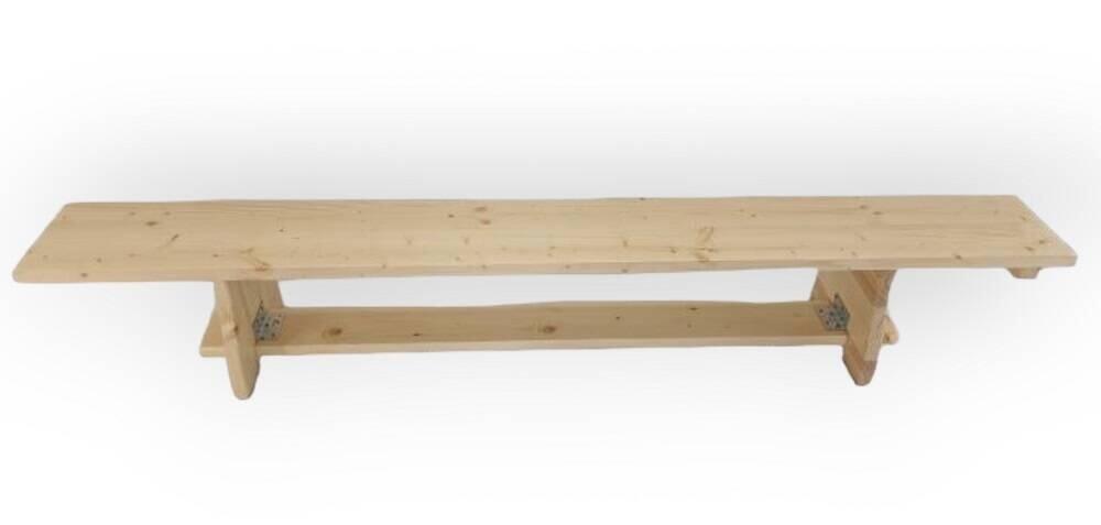 Ławka gimnastyczna drewniana UNDERFIT 2,5 m 1/7