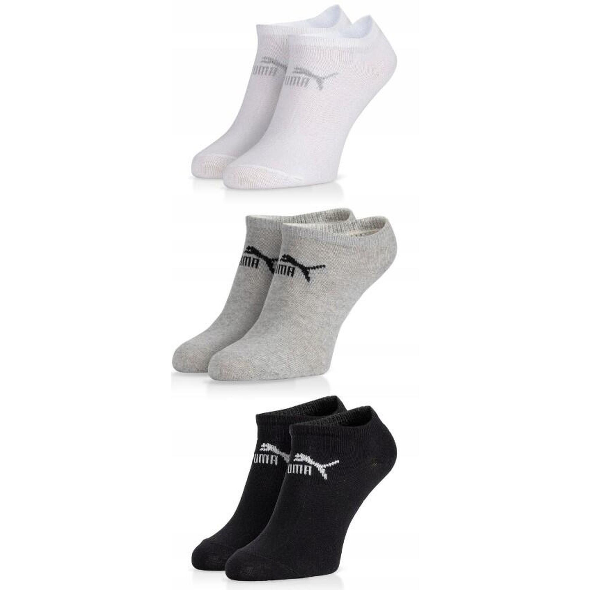Puma Sneaker Socks 3-PACK 39-42: respirabil și confortabil