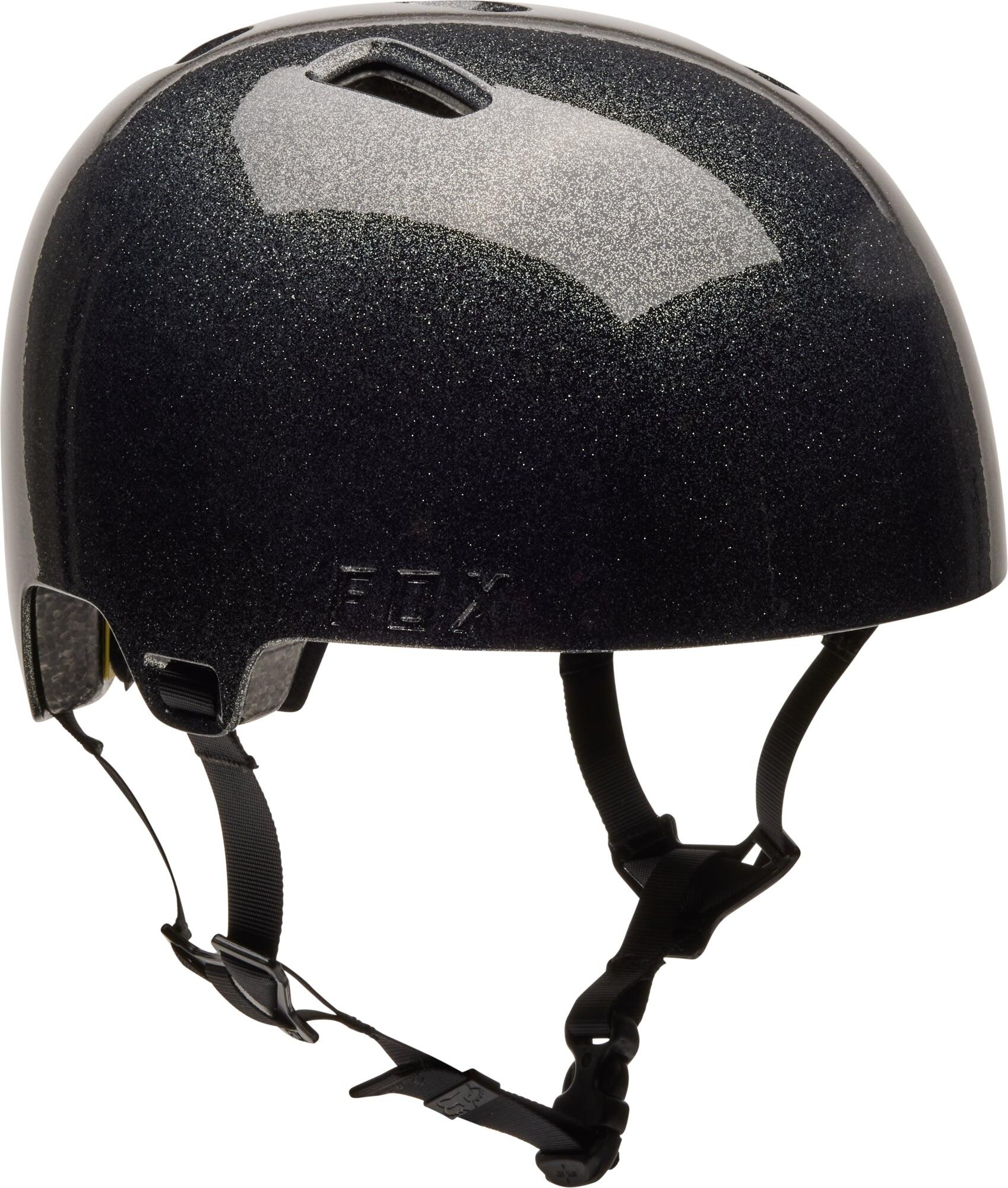 Fox Flight MIPS SILVER METAL BMX Helmet