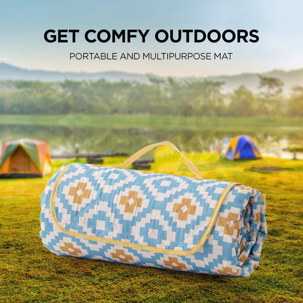 Camping Blanket Small Beach Mat Small Picnic Blanket Waterproof