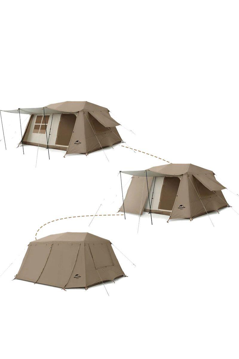 Tienda NatureHike Village 13 para 8 personas: espaciosa y versatil 3/7