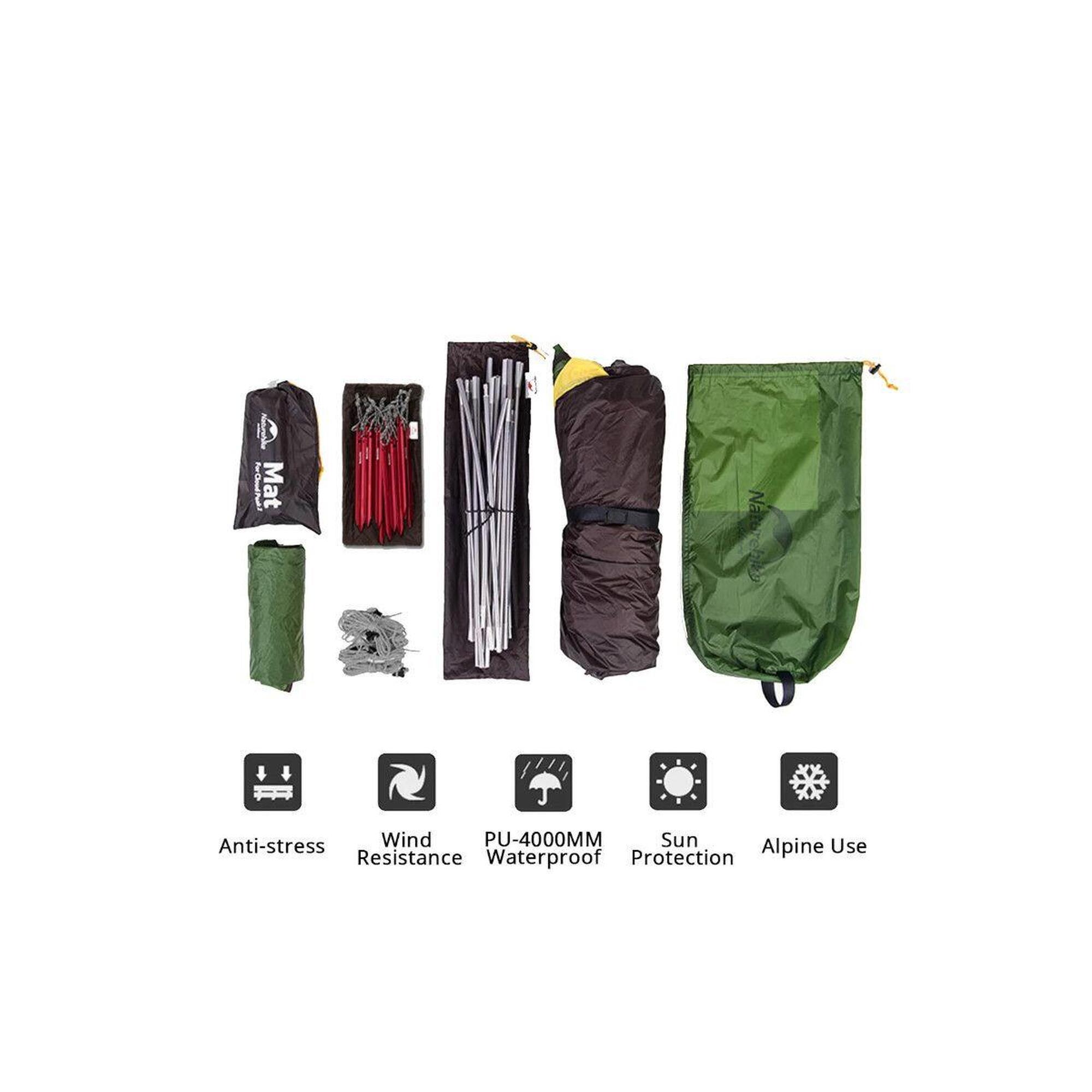 Stan Naturehike Cloud Peak 2 NATUREHIKE Decathlon Stan Naturehike Cloud Peak 2 NATUREHIKE Decathlon