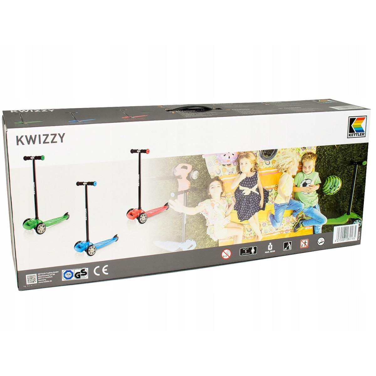 Trottinette enfant Kettler Kwizzy rouge 7/7