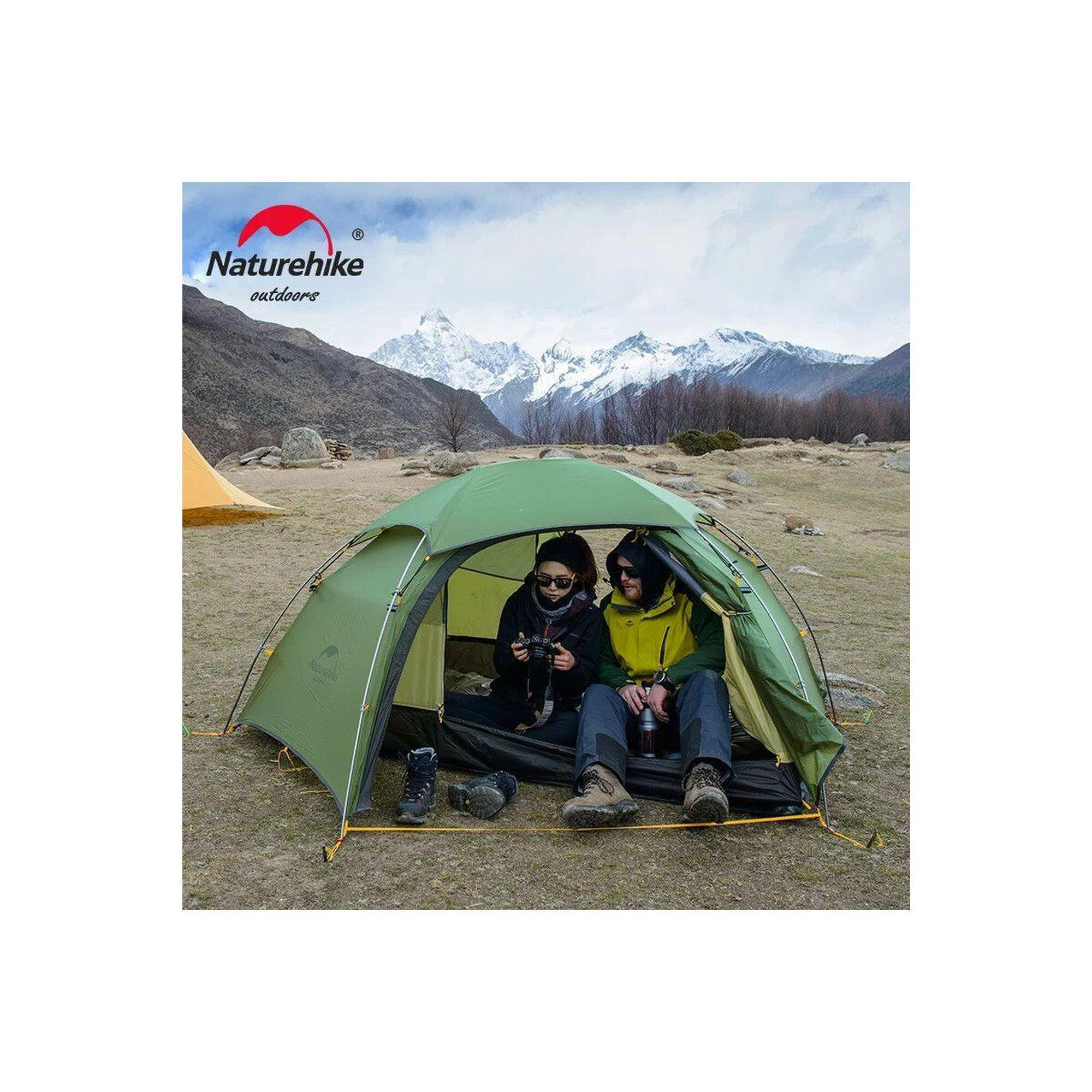 Cort Camping Cloud Peak 2 20D T-ZIP 2 Persoane
