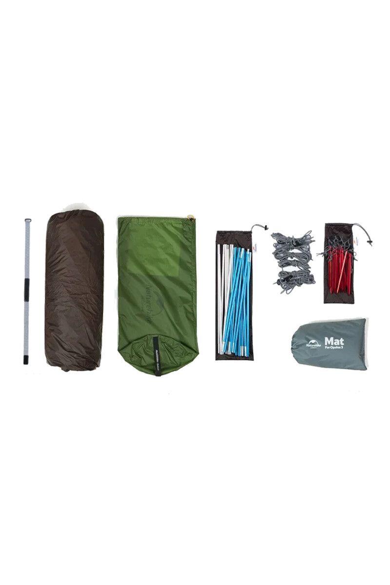 Carpa túnel Naturehike Opalus ultraligera para tres personas: pequeña y liviana 2/6