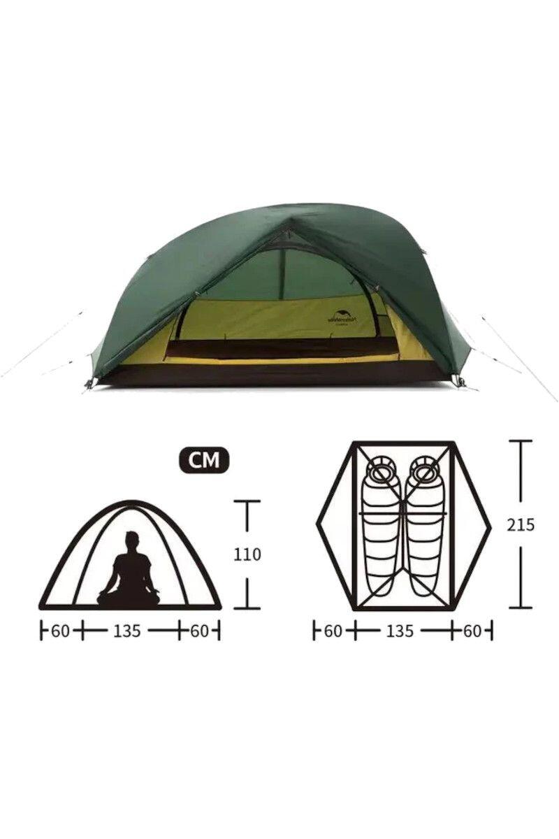 Tenda Da Trekking Star River 2 210T Nh17T012-T 2 Posti 3/7